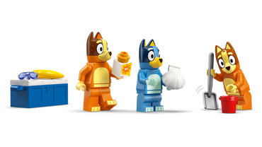 LEGO® Bluey 11202 Bluey's Beach & Family Car Trip