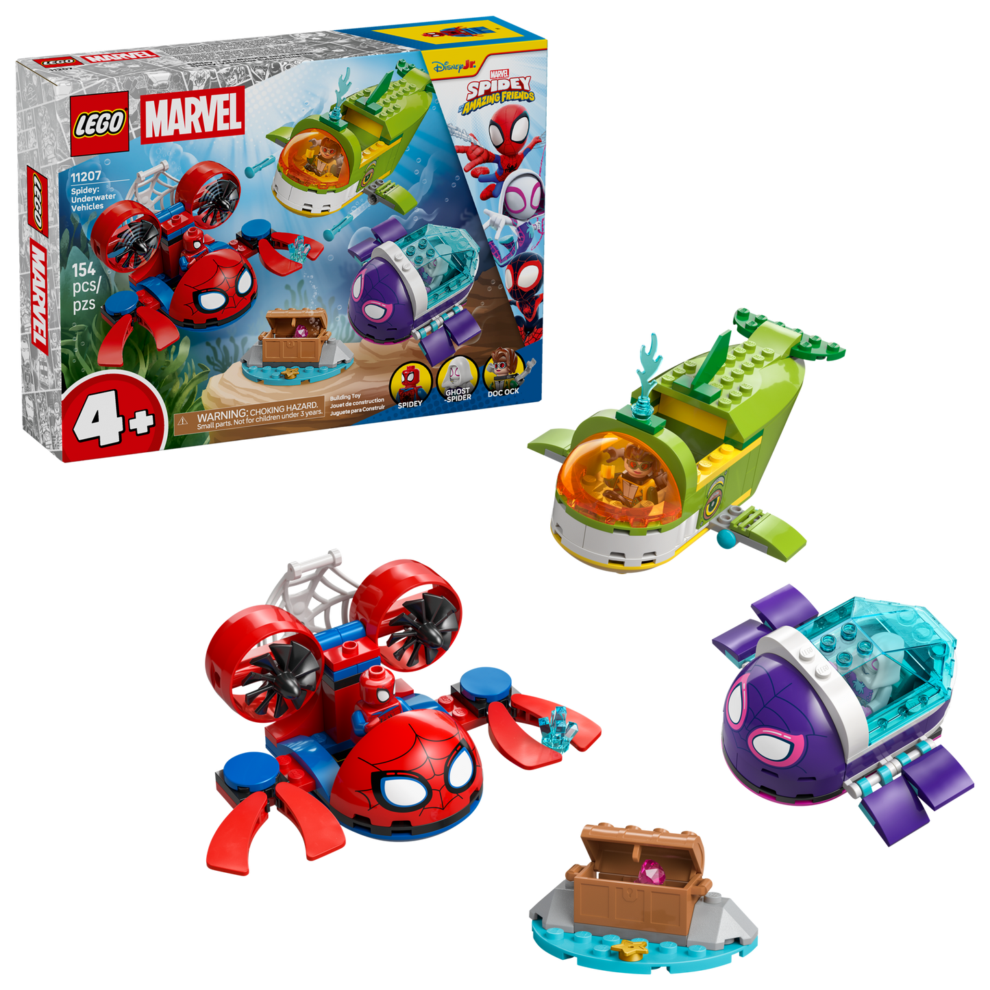 LEGO® Marvel 11207 Spidey: Underwater Vehicles