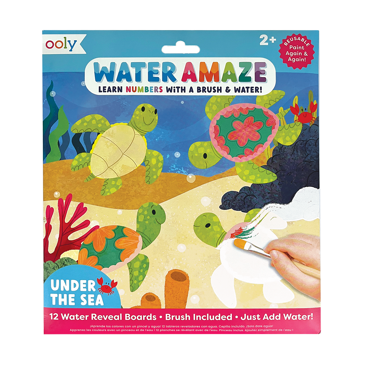 Ooly Water Amaze Water Reveal Boards 118-286 Under The Sea