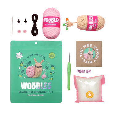 Woobles Mimi the Snail Crochet Kit