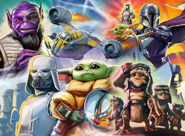 Ravensburger The Mandalorian and Grogu 500 piece puzzle