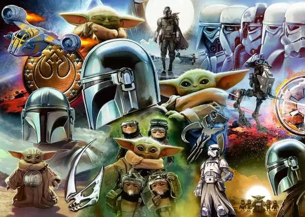 Ravensburger The Mandalorian and Grogu 1000 Piece Puzzle
