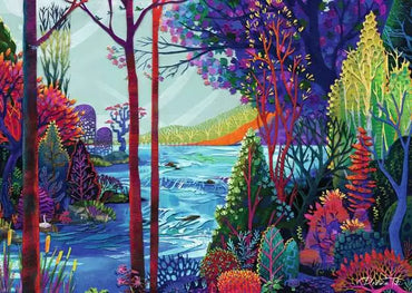 Ravensburger Redina Tili: Indigo Forest 100pc Puzzle