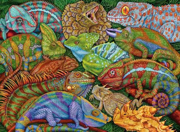 Ravensburger Puzzle 12004103 Riveting Reptiles