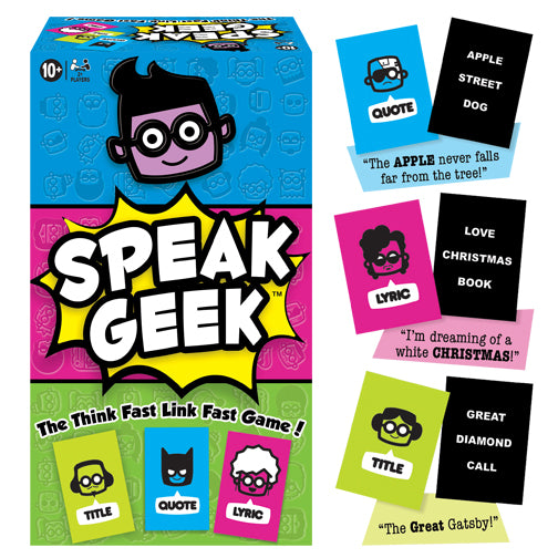 Winning Moves Speak Geek Card Game