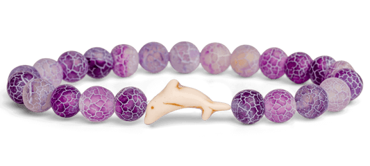 Fahlo The Odyssey Bracelet Dolphin Violet