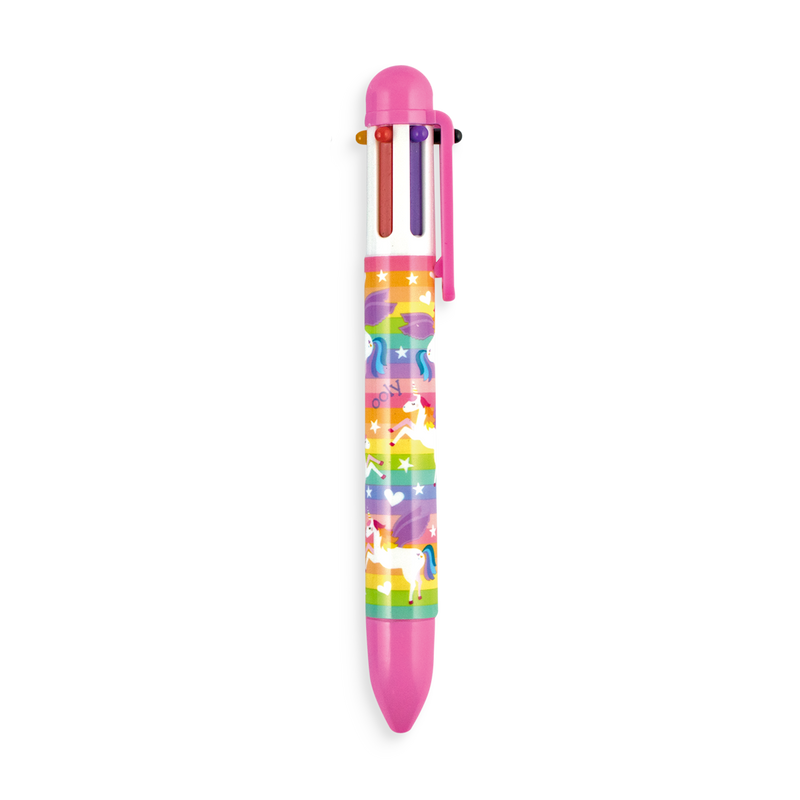 Ooly 6 Click Multi Color Pen 132-082 Unique Unicorns
