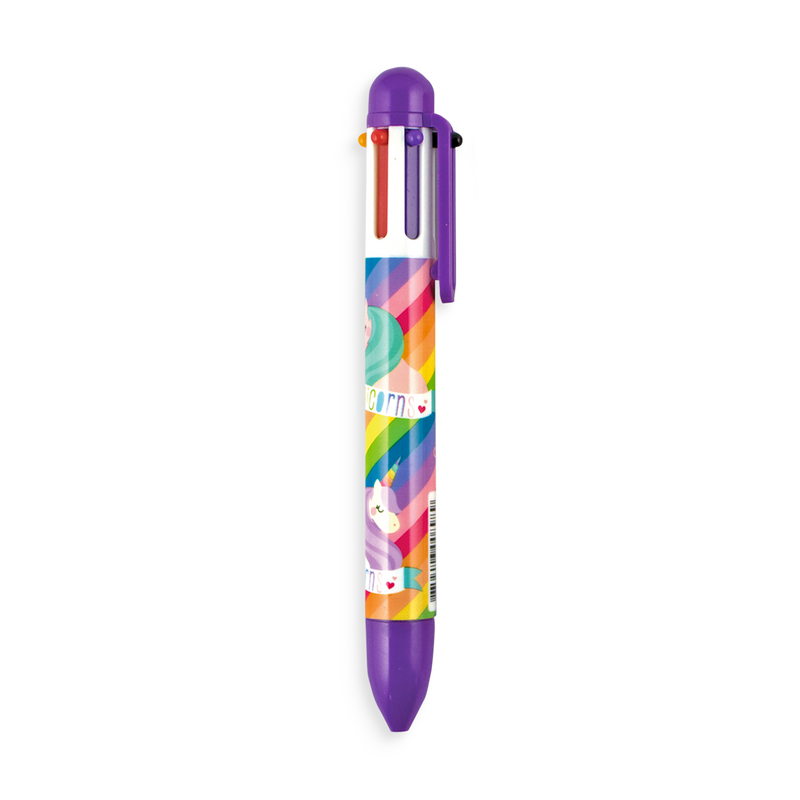 Ooly 6 Click Multi Color Pen 132-082 Unique Unicorns