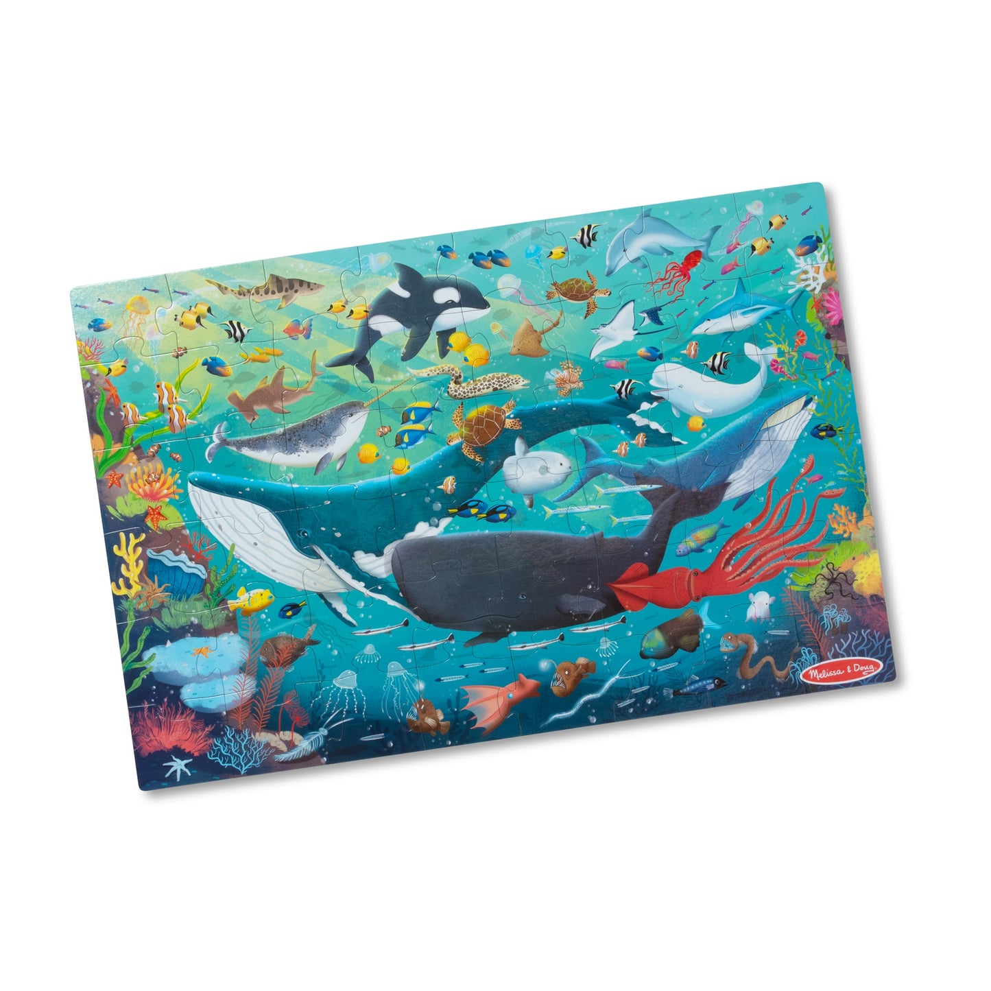Melissa & Doug Underwater Floor Puzzle - 48 Pieces