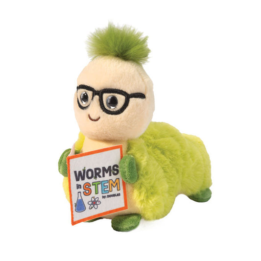 Douglas Cuddle Toy Atom Bookworm