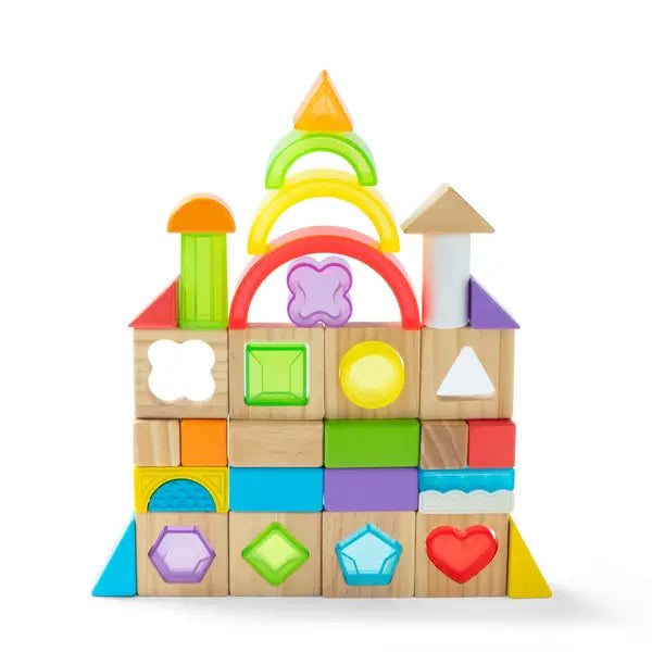 Melissa & Doug Sensory Matching Blocks