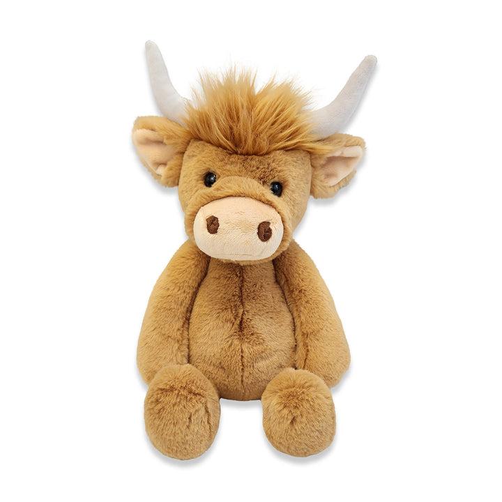 Beverly Hills Teddy Bear Co Highlandee Cow Lushee