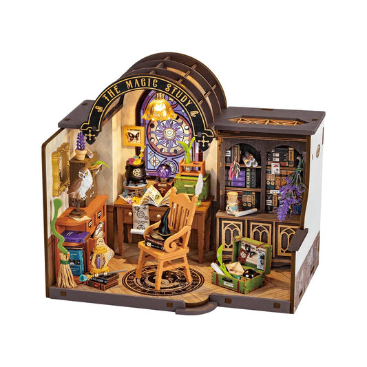 Robotime Rolife The Magic Study DIY Miniature House