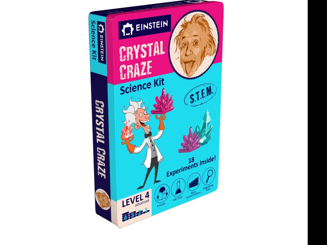 Purple Cow The Einstein Science LAB - Crystal Craze