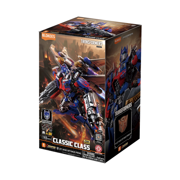 Blokees Transformers DX Classic Class 21 | Jet Wing Optimus Prime