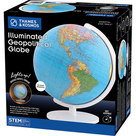 Thames & Kosmos Illuminated Geopolitical Globe