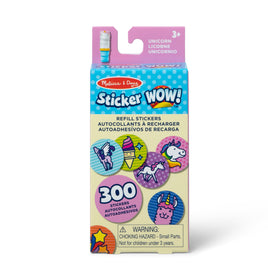 Sticker WOW!® Refill Stickers – Unicorn | Melissa & Doug