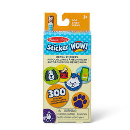 Sticker WOW!® Refill Stickers – Dog | Melissa  & Doug