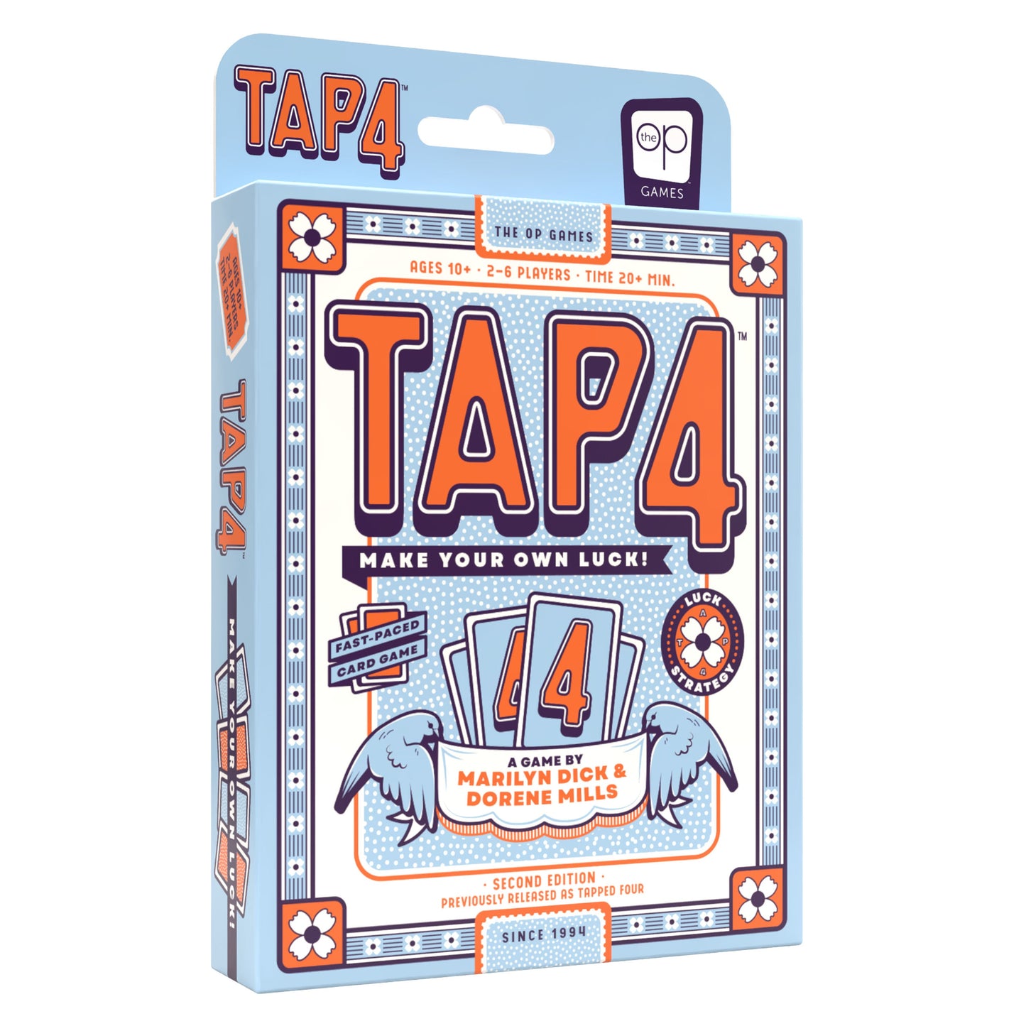 The Op Games Tap 4 Card Game