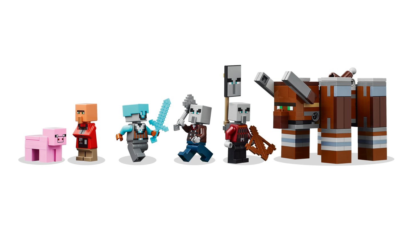 LEGO® Minecraft® 21278 The Pillager Outpost and Ravager