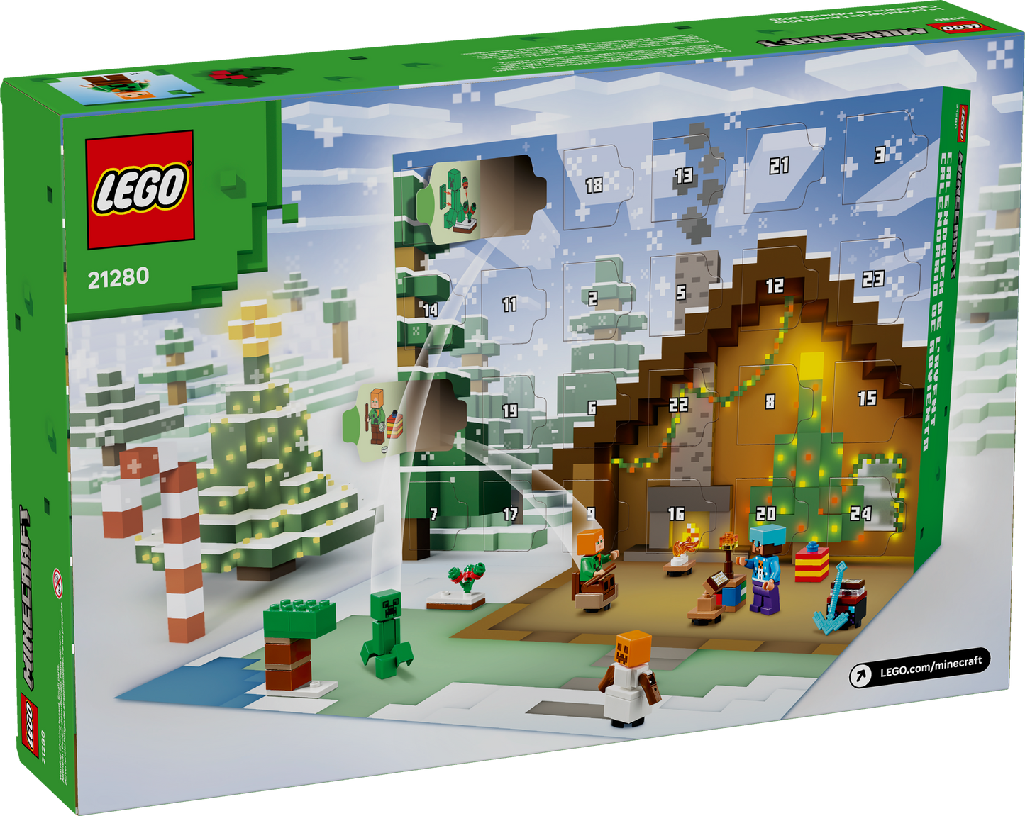 LEGO® Minecraft® 21280 Advent Calendar 2025