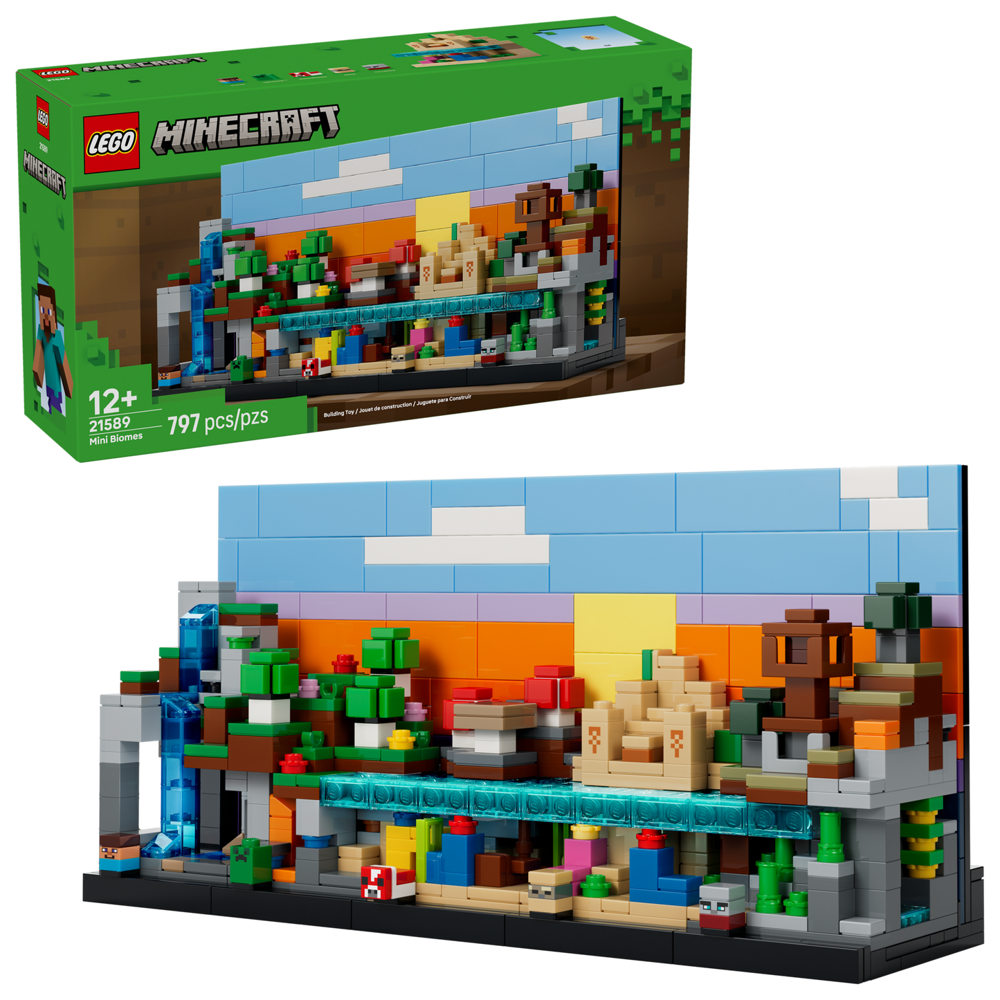 LEGO® Minecraft® 21589 Mini Biomes