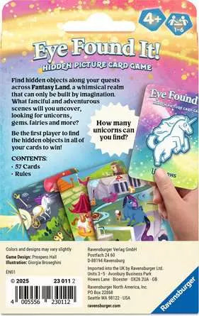 Ravensburger 23011 Eye Found It! Fantasy Card Game