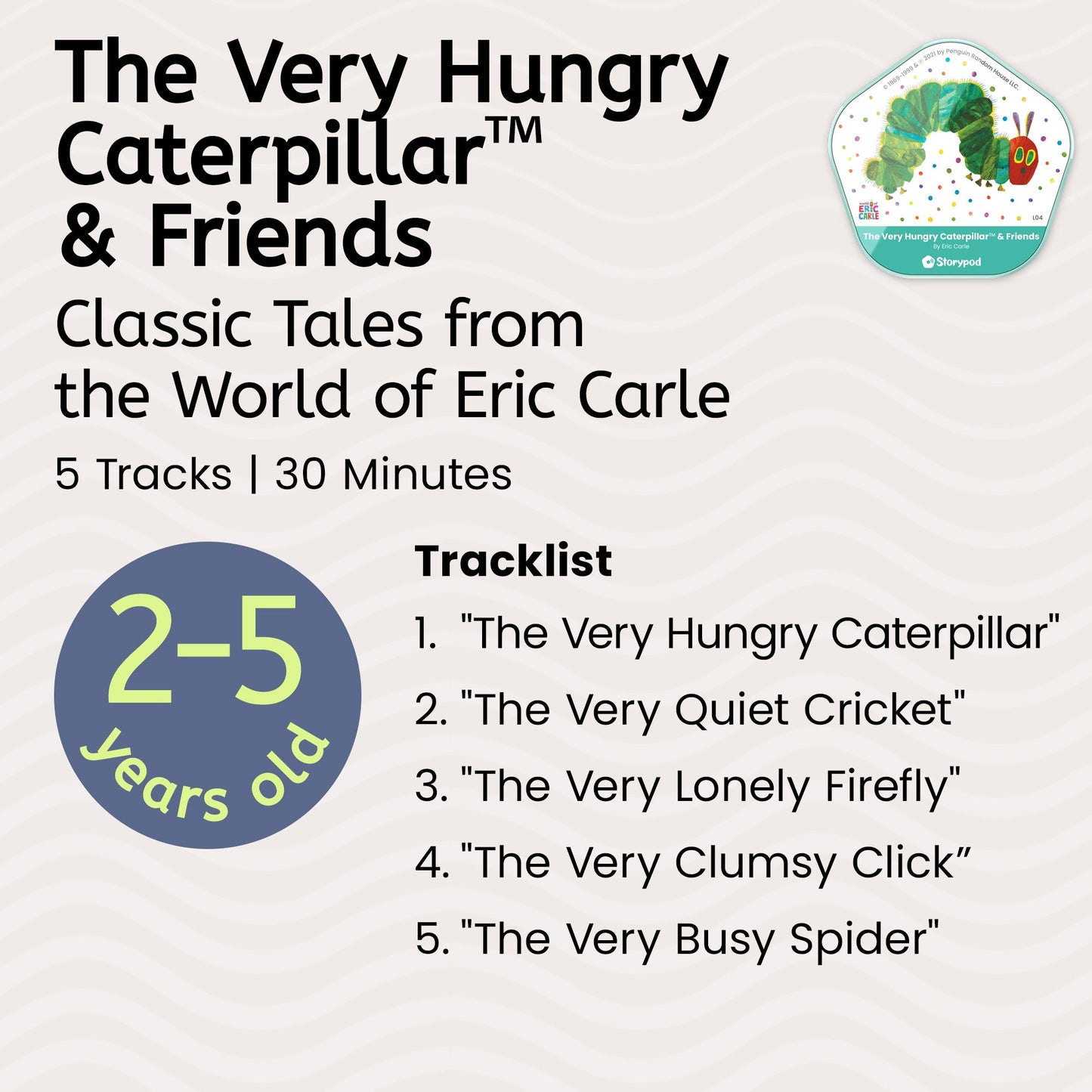 Storypod The Very Hungry Caterpillar™ & Friends Token