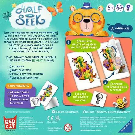 Ravensburger Half & Seek EN Card Game