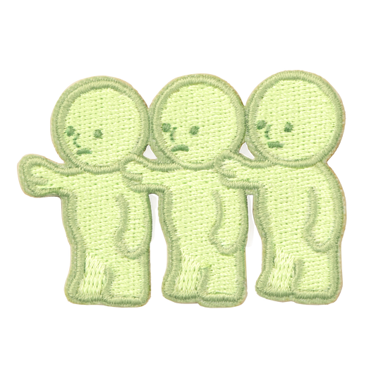 Dreams Smiski Embroidery Sticker Vol2 Little holding Shoulder