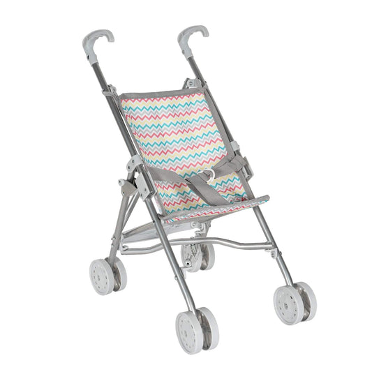 Adora Zig Zag Rainbow Umbrella Mini Doll Stroller