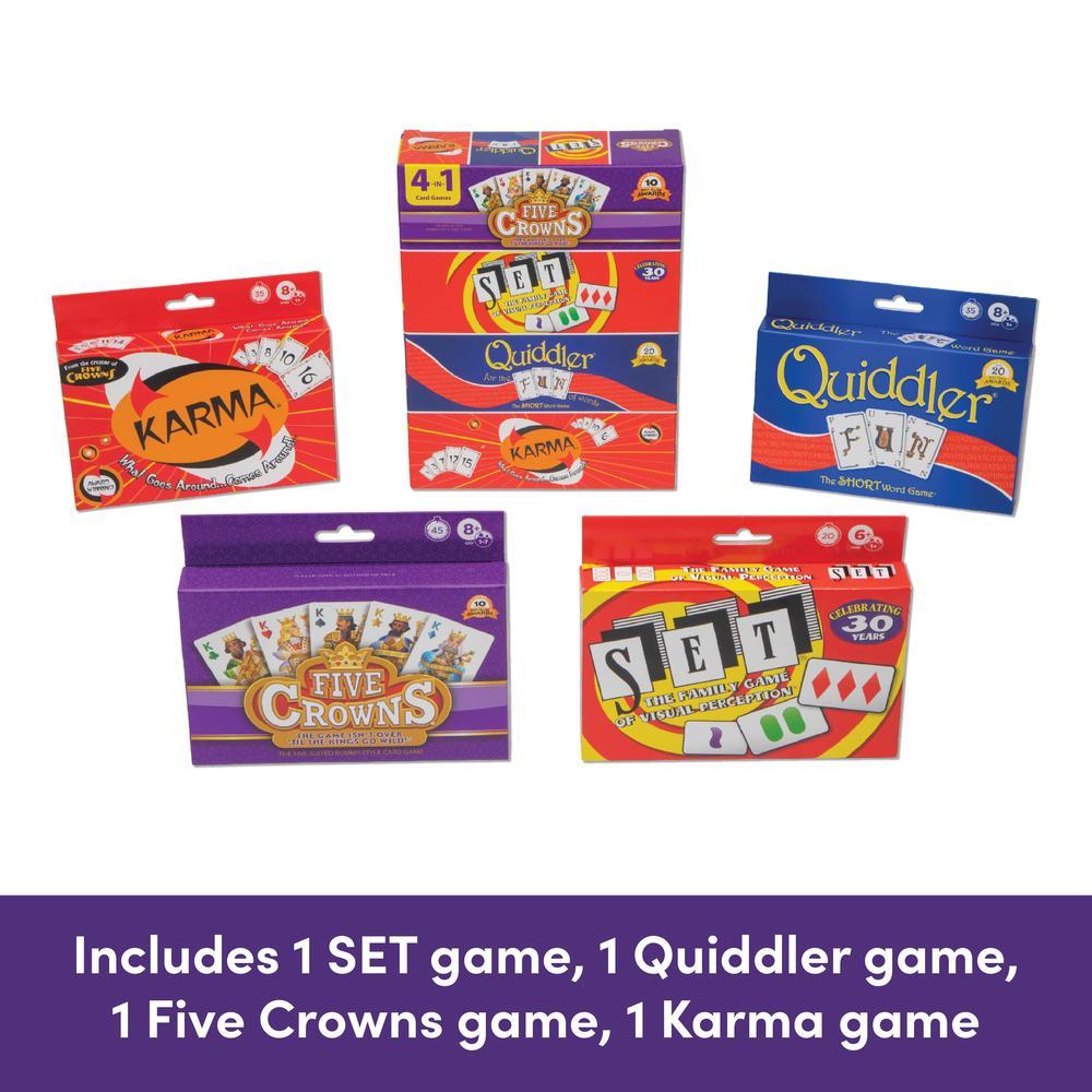 Play Monster Five Crowns Collection 4 Game Bundle Card Game
