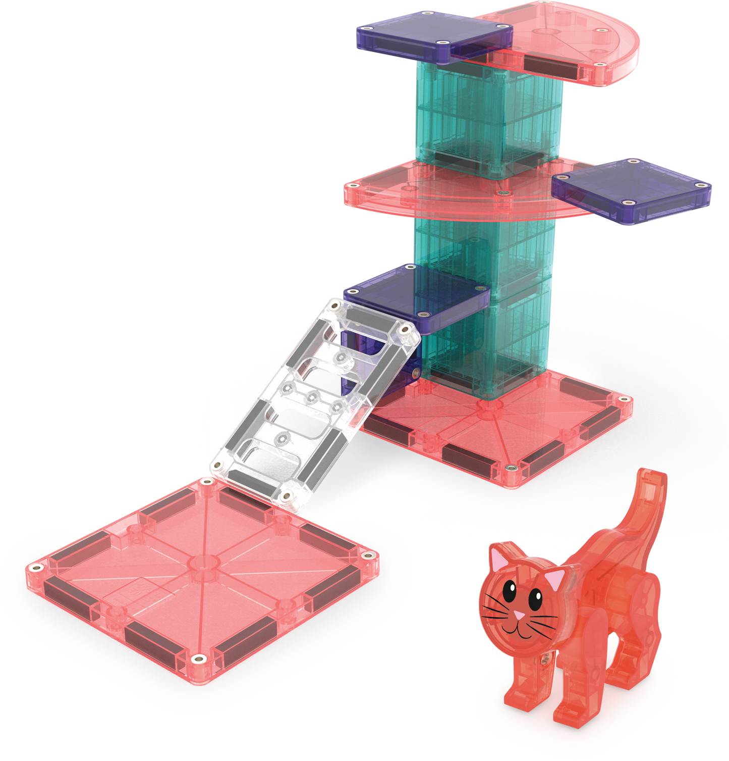 Magna-Tiles Cat Tree 13 Piece Set