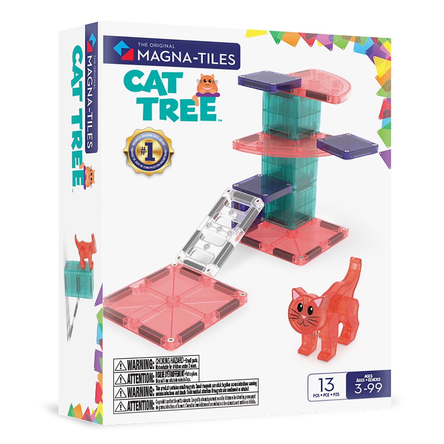 Magna-Tiles Cat Tree 13 Piece Set