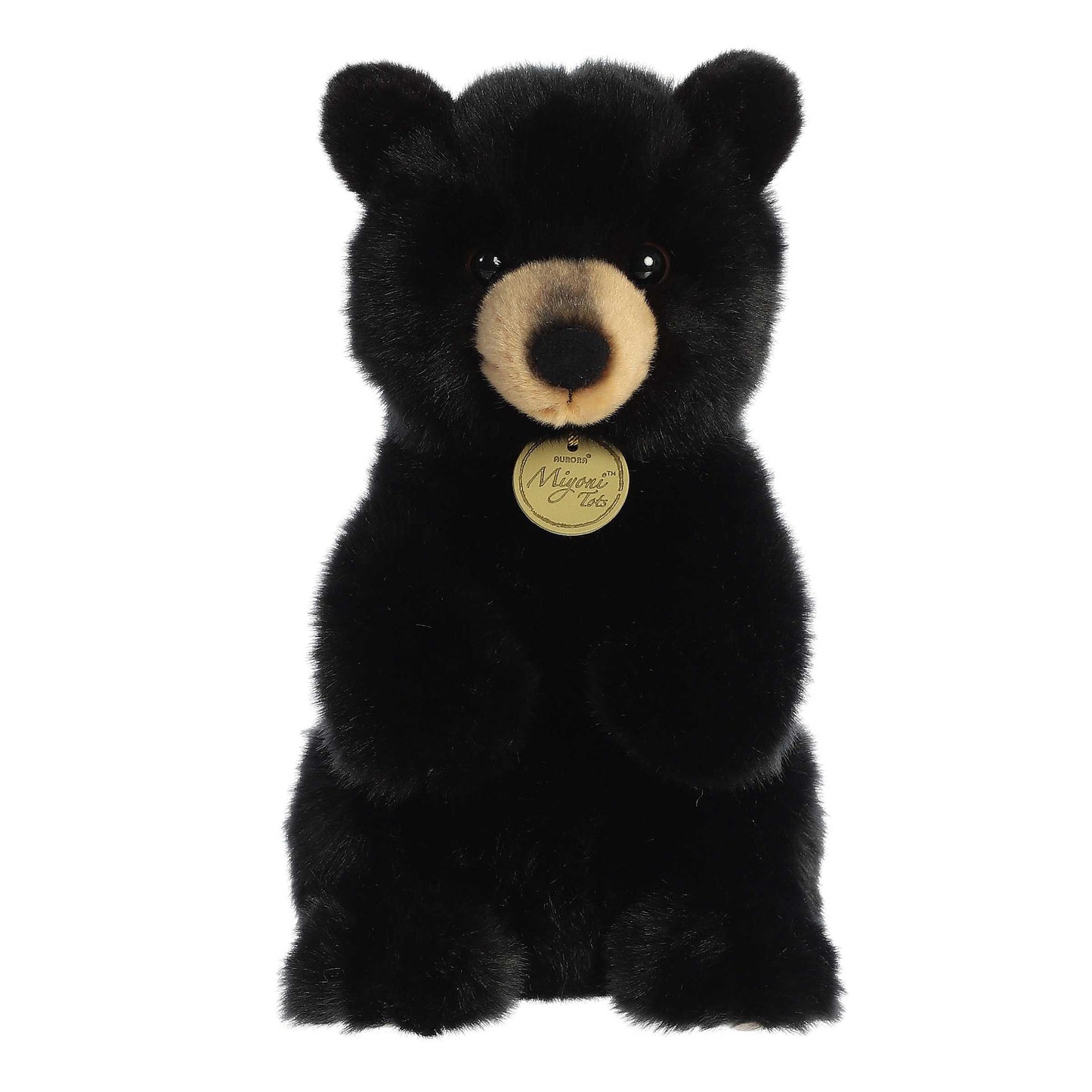 Aurora Plush® - Miyoni® Tots - Sitting Pretty™ - 10" American Black Bear Cub