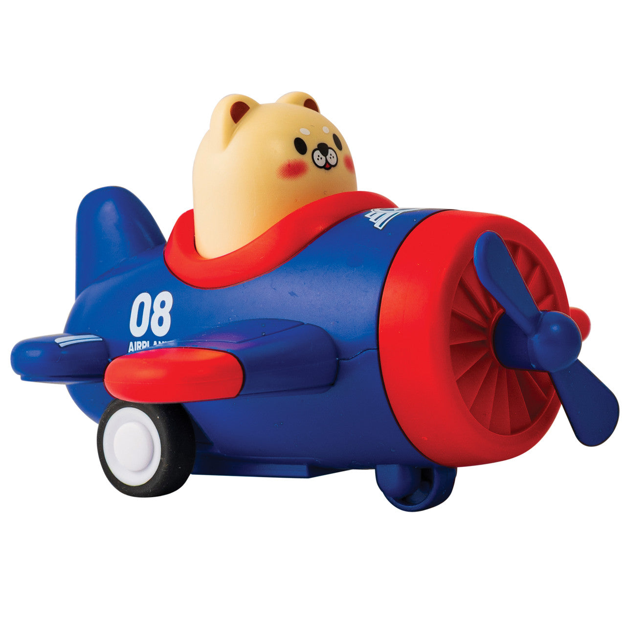 Us Toy Company Press N Go Plane (Random Color Assortment 1pc)