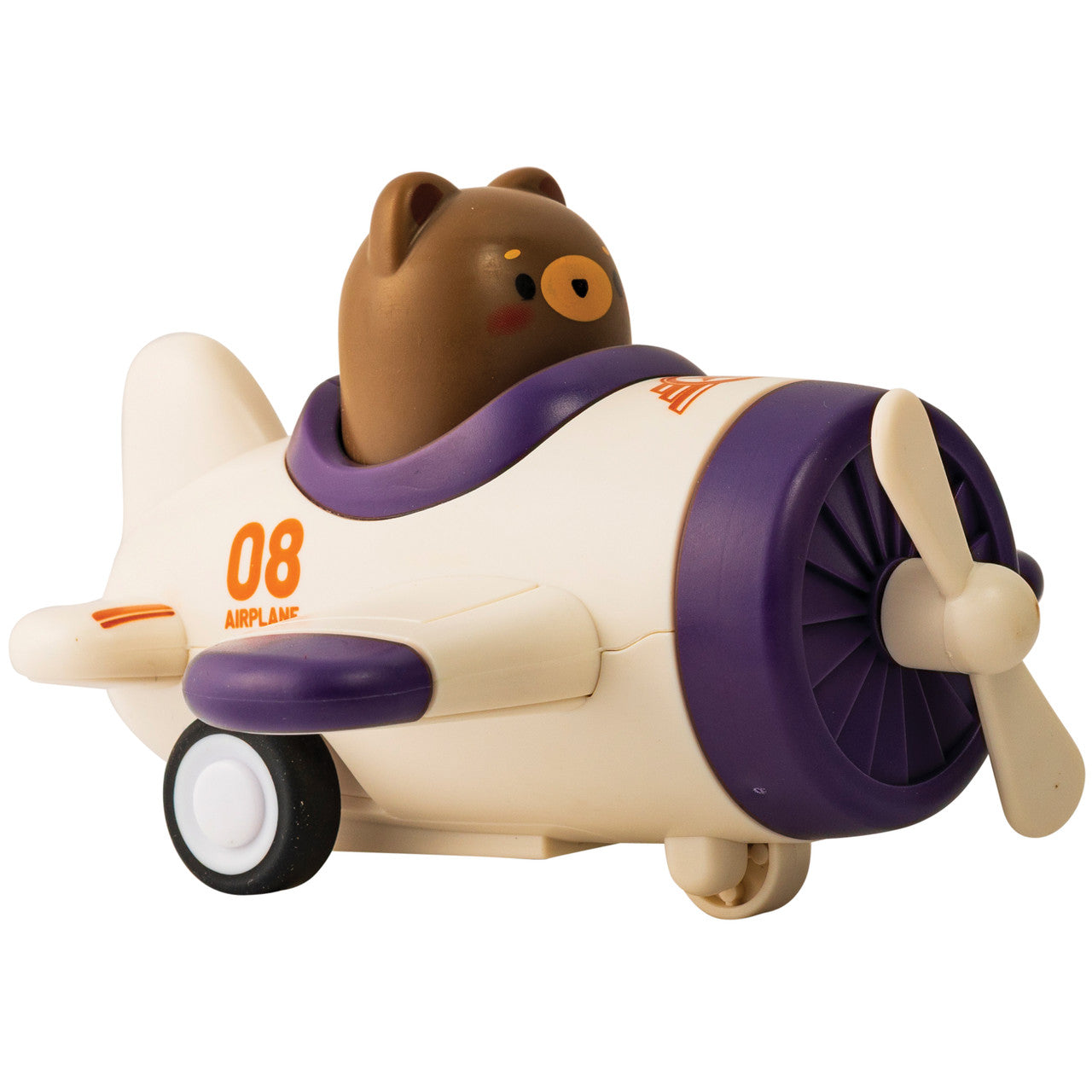 Us Toy Company Press N Go Plane (Random Color Assortment 1pc)