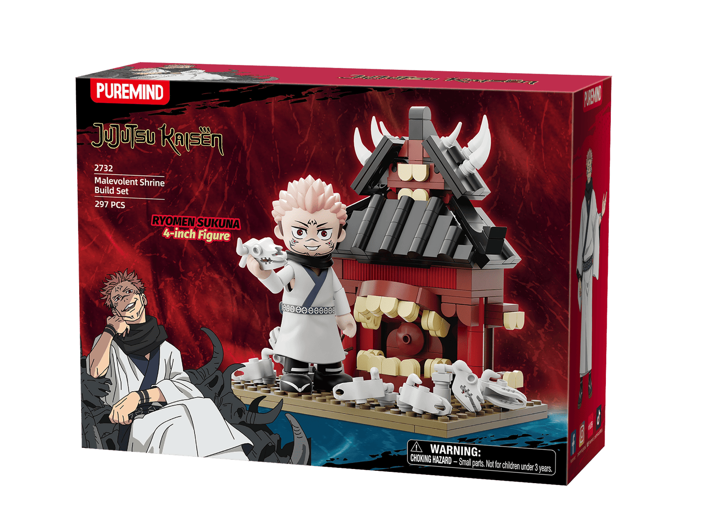 Puremind Jujutsu Kaisen Building Block -Malevolent Shrine