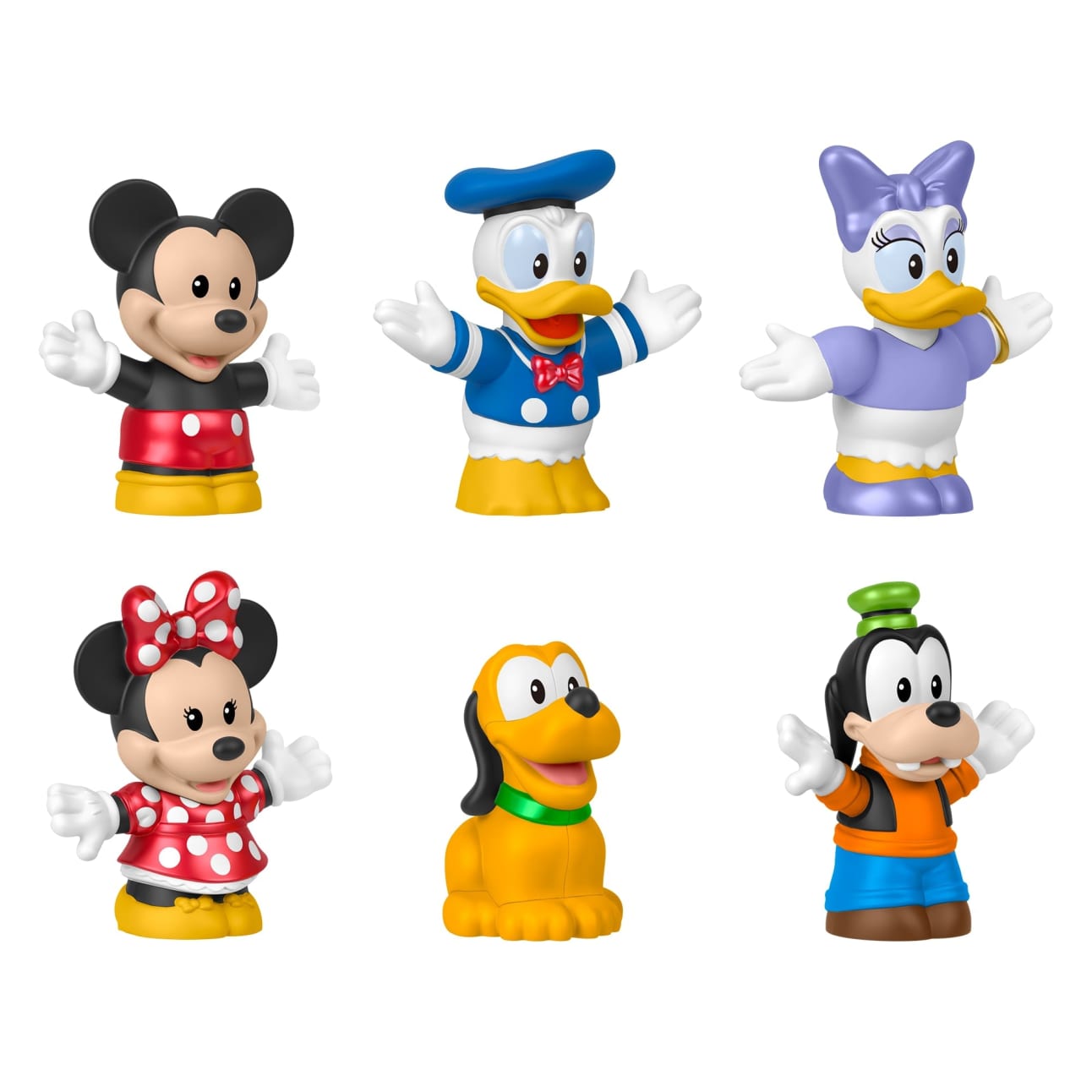 Fisher Price Little People Disney Mickey & Friends 6-Piece Figure Set