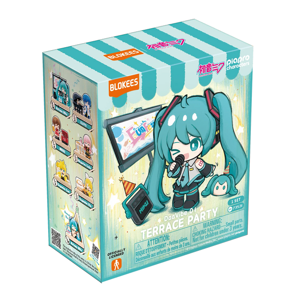 Blokees Hatsune Miku DaaVibe 01 Terrace Party Blind Box