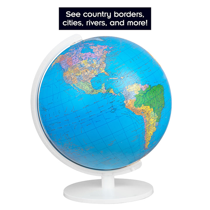 Thames & Kosmos Illuminated Geopolitical Globe