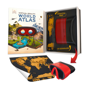 Abacus Deluxe Virtual Reality Gift Set  World Atlas!