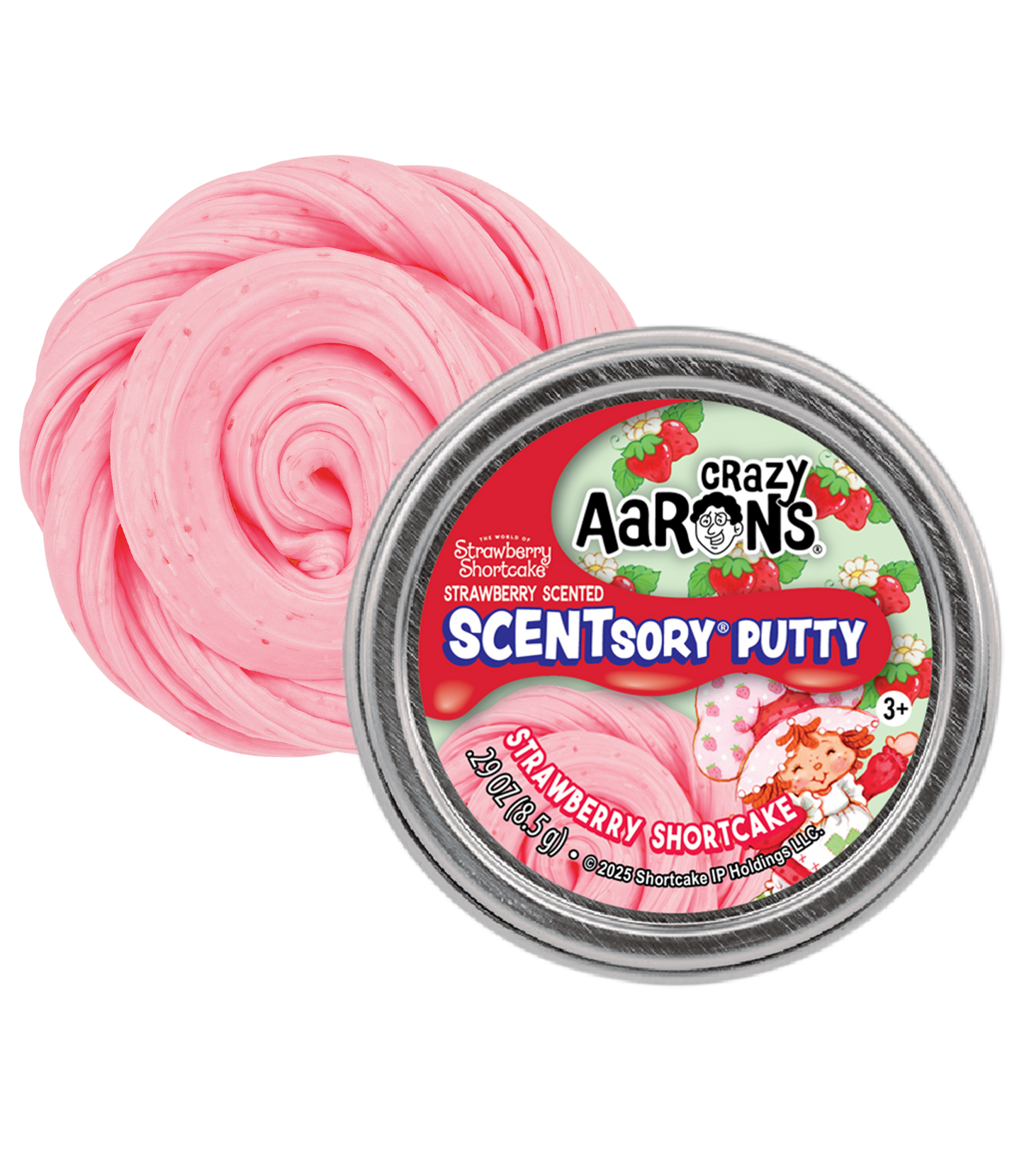 Crazy Aarons Putty World Mini Strawberry Shortcake