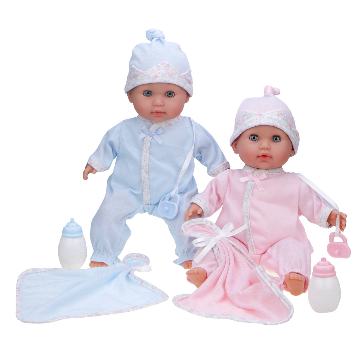 JC Toys Twin Nonis Doll Set