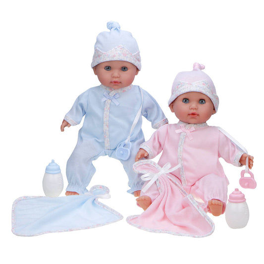 JC Toys Twin Nonis Doll Set