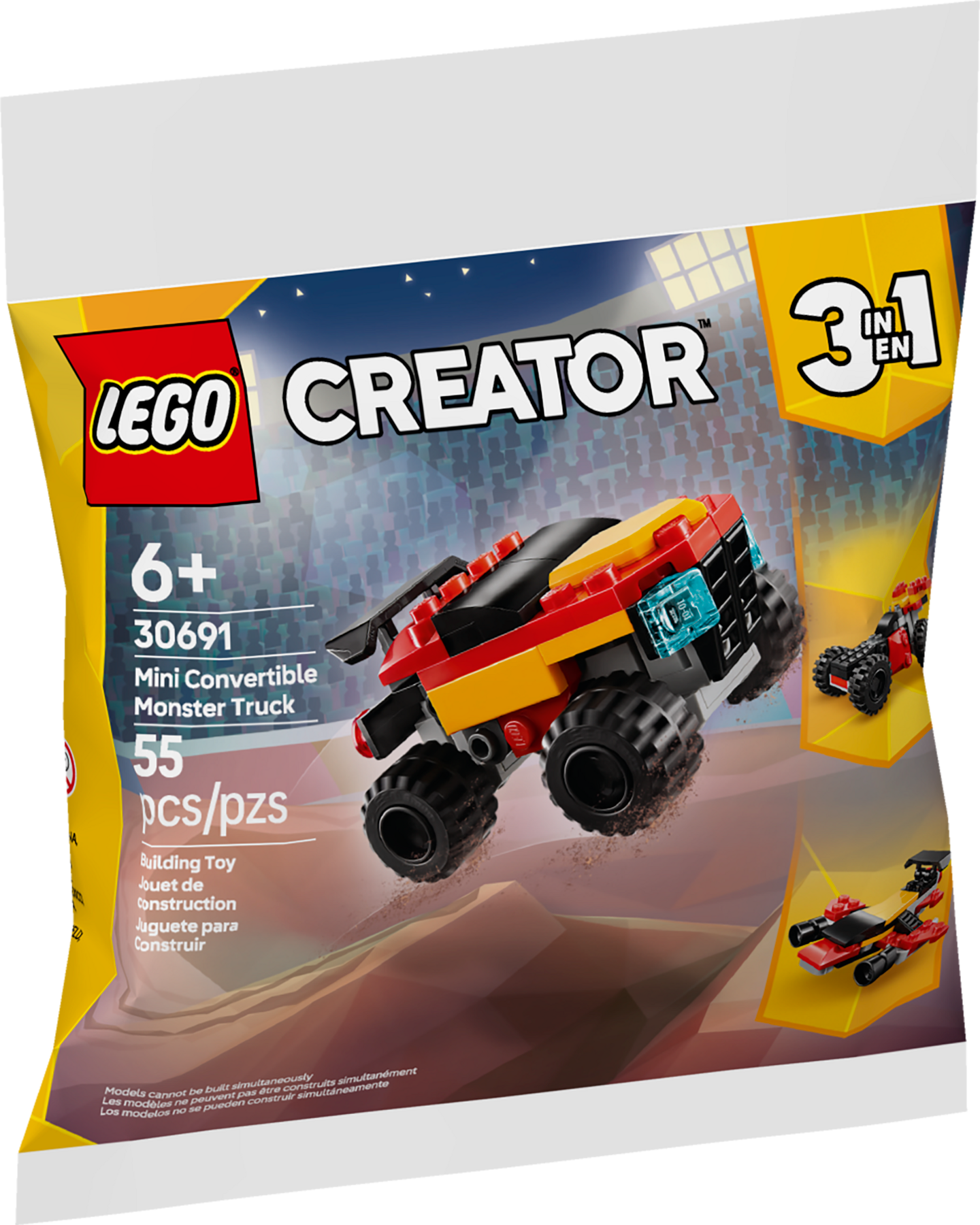 LEGO®  Creator 3-in-1 30691 Mini Convertible Monster Truck