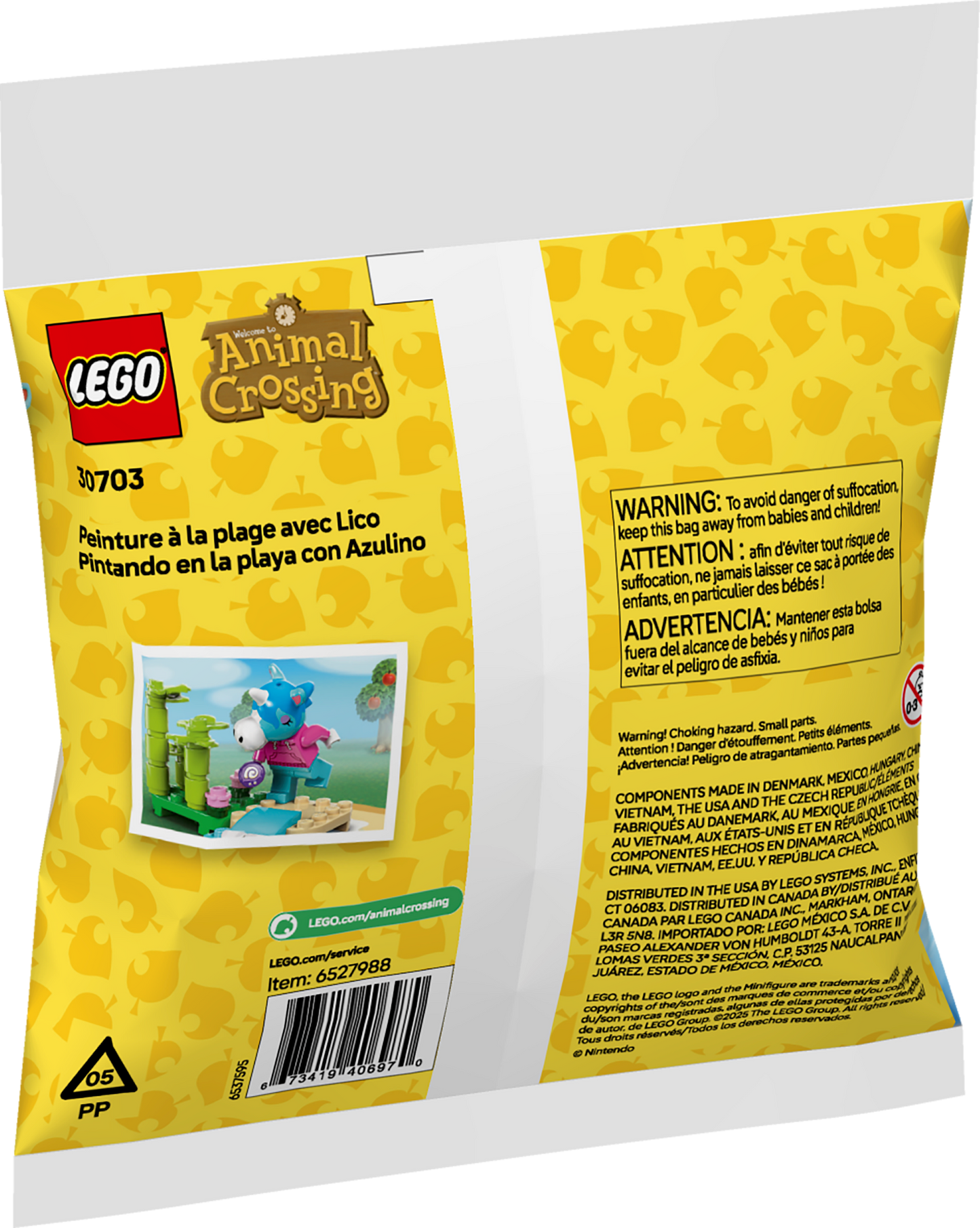 LEGO® 30703 Animal Crossing™ Julian's Beach Painting