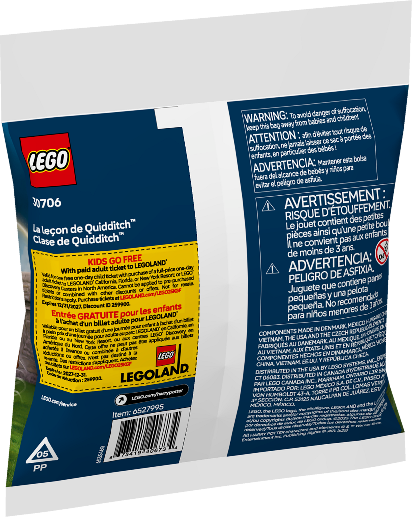 LEGO® 30706 Harry Potter™ QUIDDITCH™ LESSON