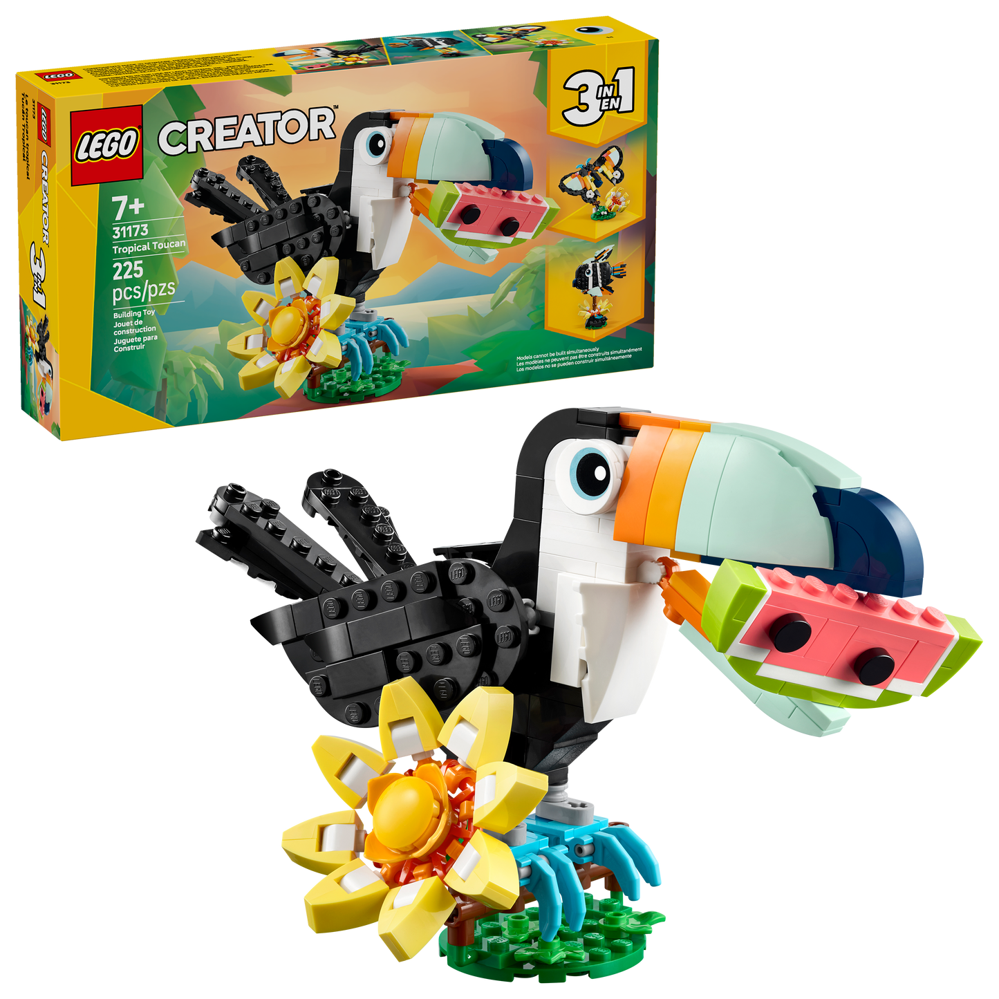 LEGO® Creator 3in1 31173 Wild Animals: Tropical Toucan