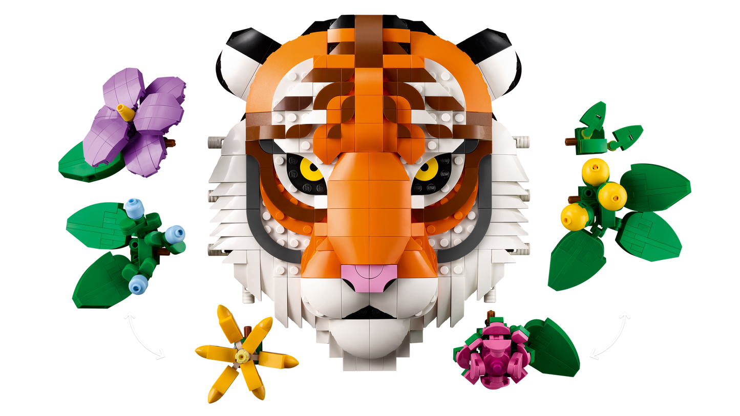 LEGO® Art 31217 The Fauna Collection - Tiger